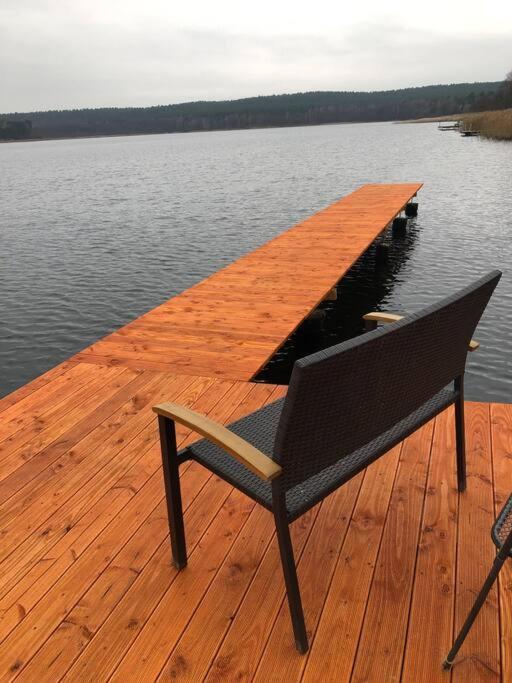 Haus Wilma Gruene Idylle Im Wald Direkt Am See 벤디쉬 리츠 외부 사진
